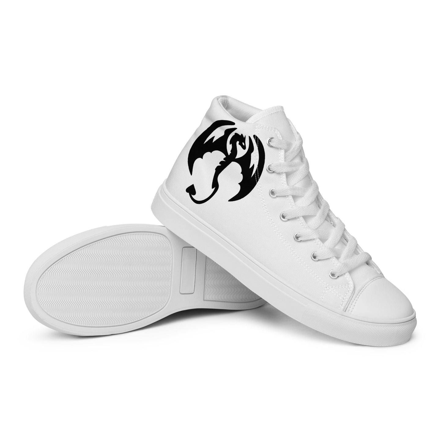 Dragon Modern Men’s high top canvas shoes