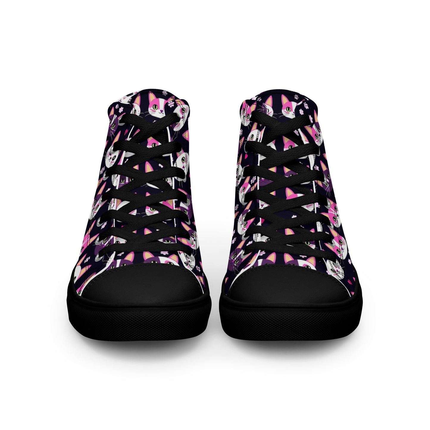 Kitty Women’s high top canvas shoes