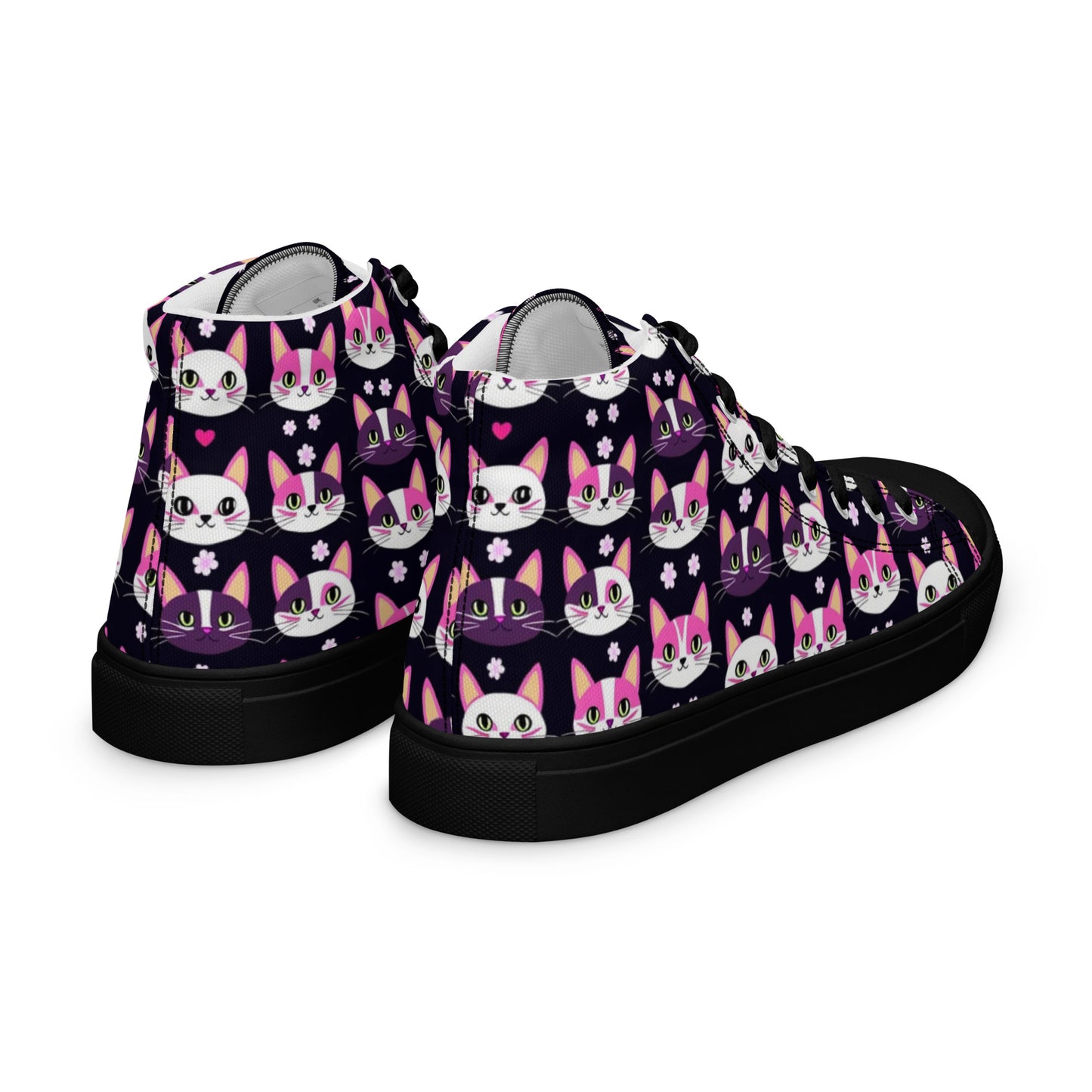 Kitty Women’s high top canvas shoes