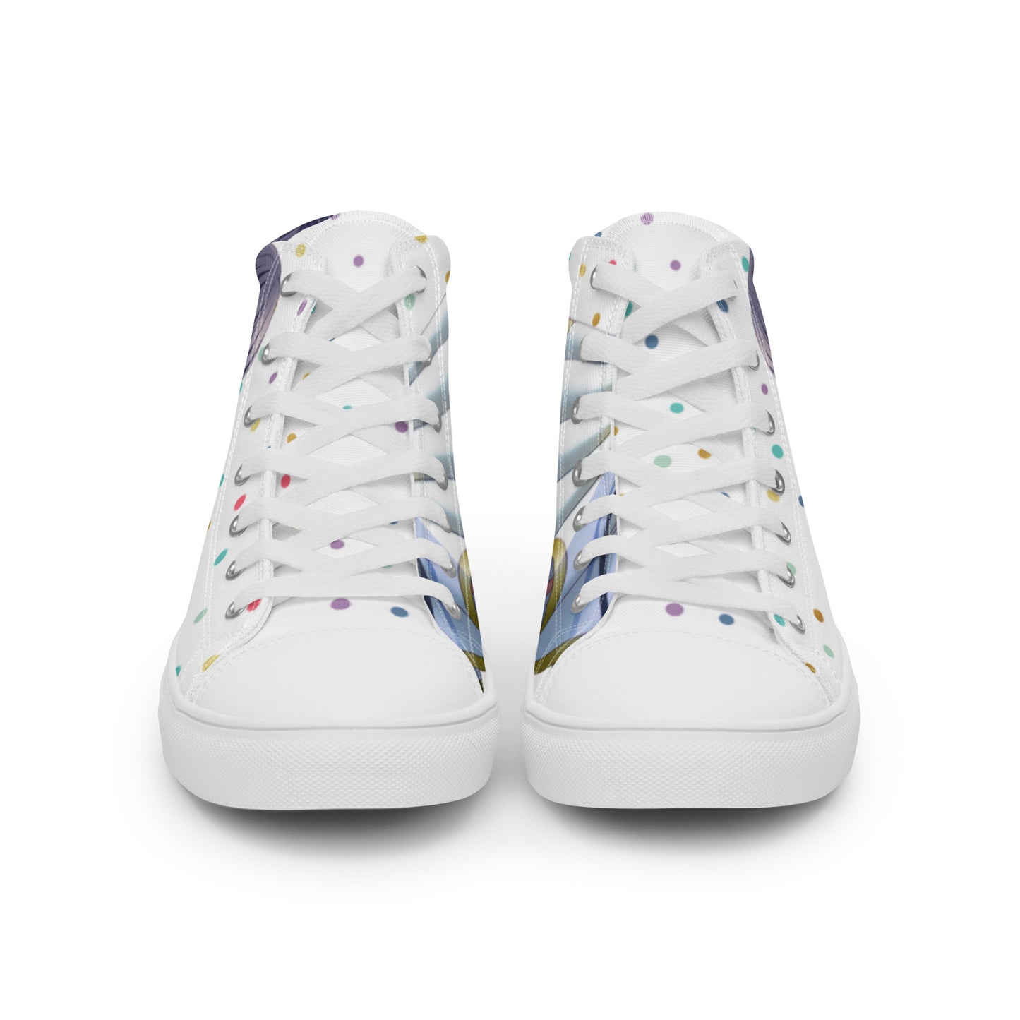 Anime Pop Star Women’s high top canvas shoes